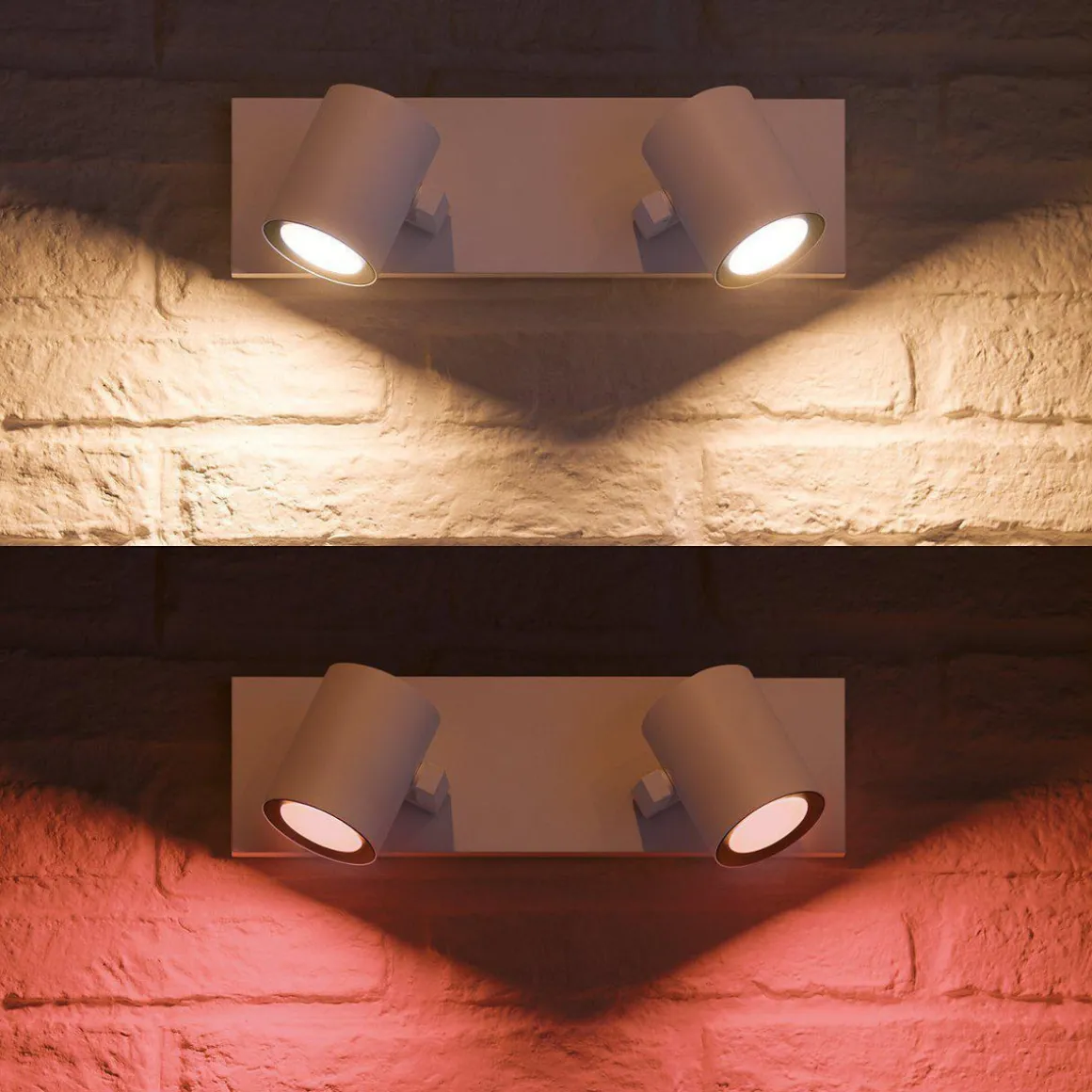 Philips Hue Argenta dobbel spotlight white and colore ambiance