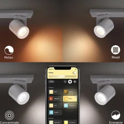 Philips Hue Argenta enkel spotlight white and colore ambiance