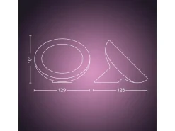 Philips Hue Bloom bordlampe white and color ambiance