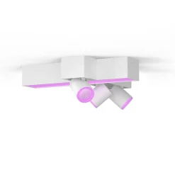 Philips Hue Centris taklampe med 3 spotlys White and colore ambiance - Hvit