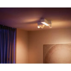 Philips Hue Centris taklampe med 3 spotlys White and colore ambiance - Hvit