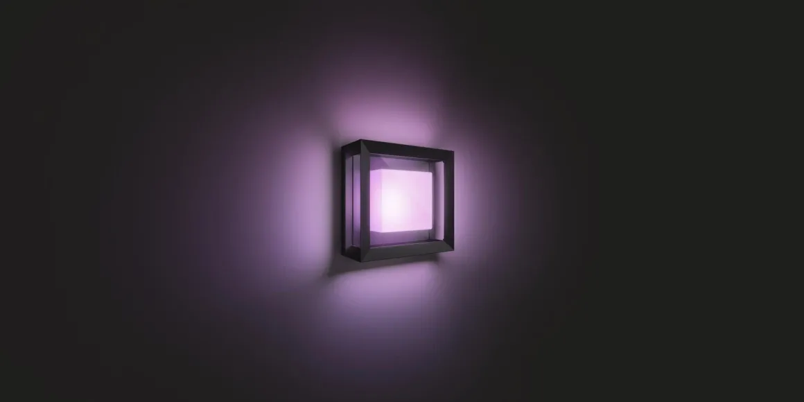 Philips Hue Econic utendørs vegg/tak 3 white ambiance & color luminairs