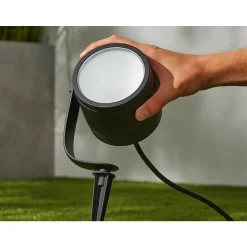 Philips Hue Lily XL utendørs spotlys white and colore ambiance - Svart