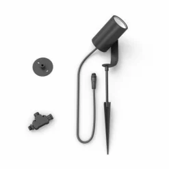 Philips Hue Outdoor Lily Spike 1x8W uplight extension kit, antrasitt