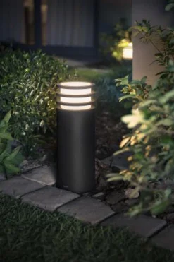 Philips Hue Outdoor Lucca pullert mini, antrasitt