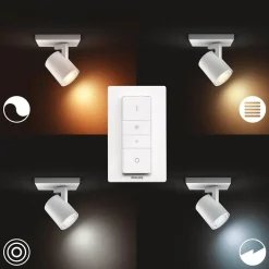 Philips Hue Runnner 1 spot m/fjernkontroll White Ambiance