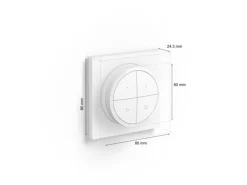 Philips Hue Tap dial switch m/veggplate