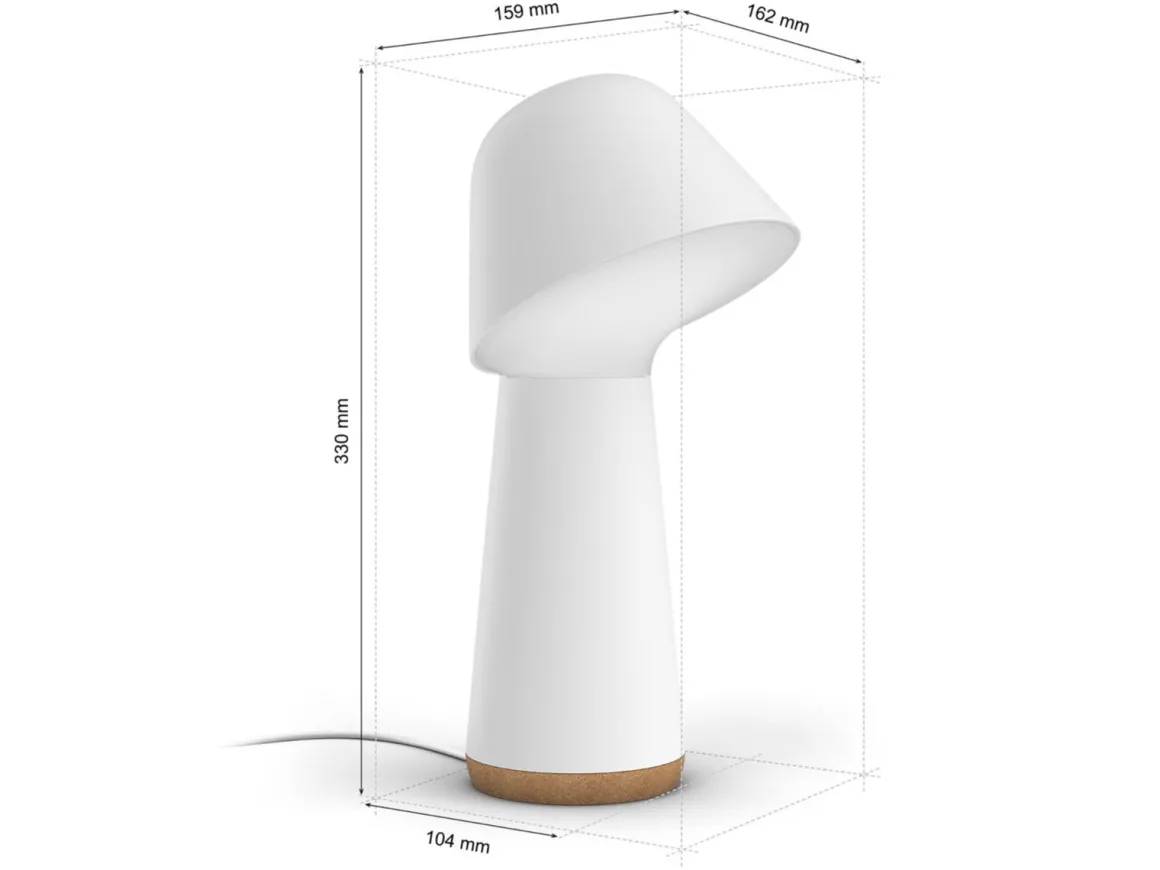 Philips Hue Twilight nattbordslampe 13,4W - Hue White Color Ambiance