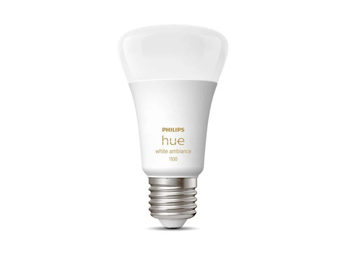 Philips Hue white LED 8W E27 A60 2200-6500 Kelvin - 60 mm