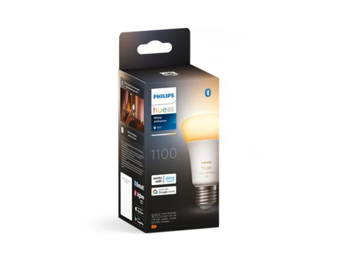 Philips Hue white LED 8W E27 A60 2200-6500 Kelvin - 60 mm