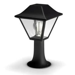Philips myGarden Alpenglow portstolpe utendørs IP44 - Svart