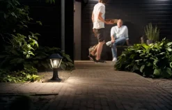 Philips myGarden Alpenglow portstolpe utendørs IP44 - Svart