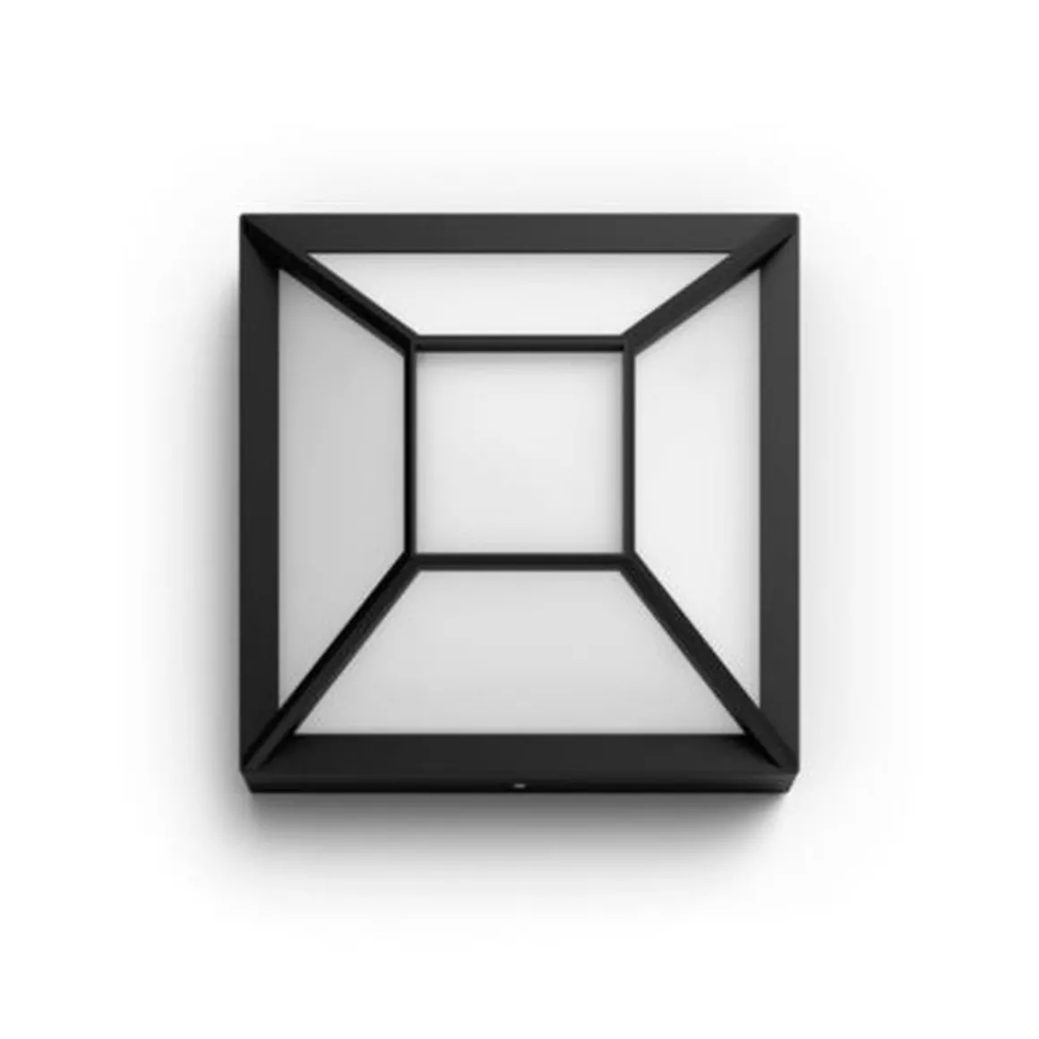 Philips myGarden Drosera vegglampe utendørs IP44 12W LED - Svart