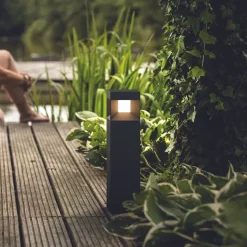 Philips myGarden Parterre LED pullert mini, Svart