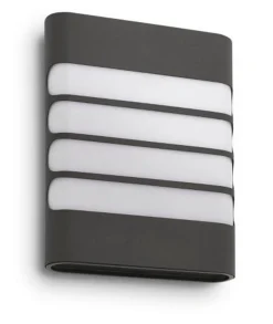 Philips myGarden Raccoon vegglampe utendørs 3W IP44 - Antrasitt