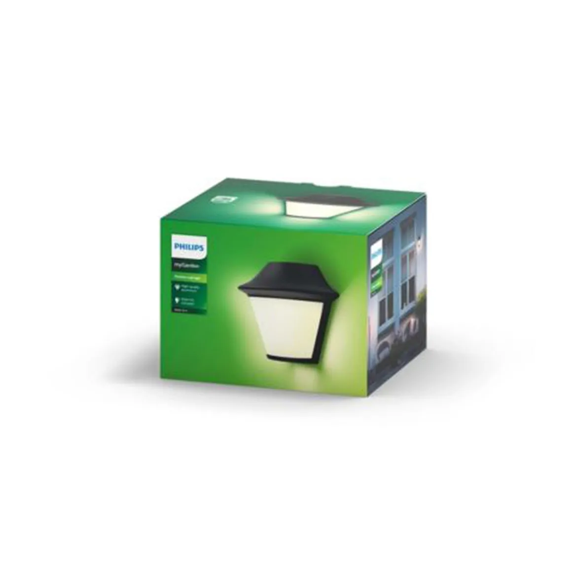 Philips myGarden Serres vegglampe utendørs IP44 - Svart