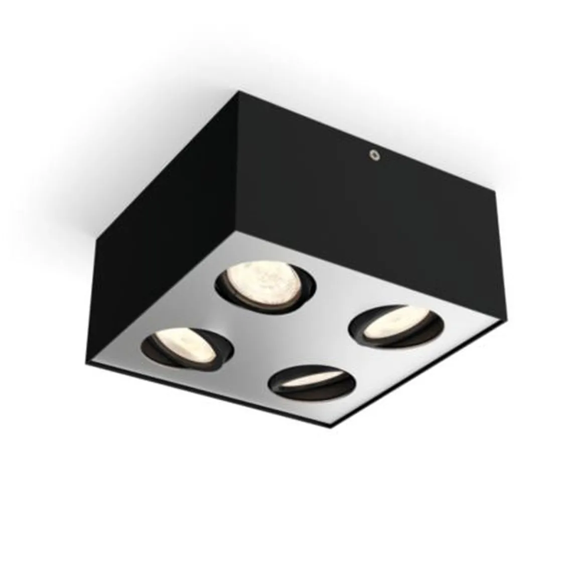 Philips myLiving 4 lys takspot 4x4,5W warmglow - Hvit