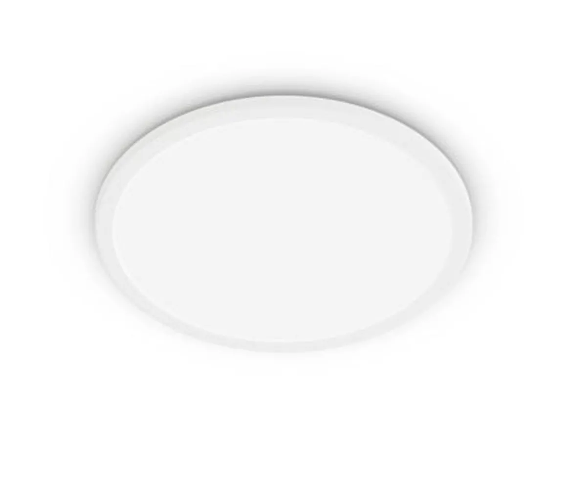 Philips superslim taklampe 25 cm 15W 4000 IP44 Kelvin 3-step dim - Hvit