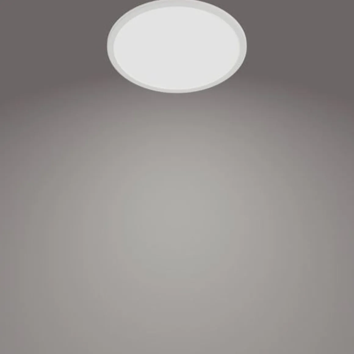 Philips superslim taklampe 25 cm 15W 4000 IP44 Kelvin 3-step dim - Hvit