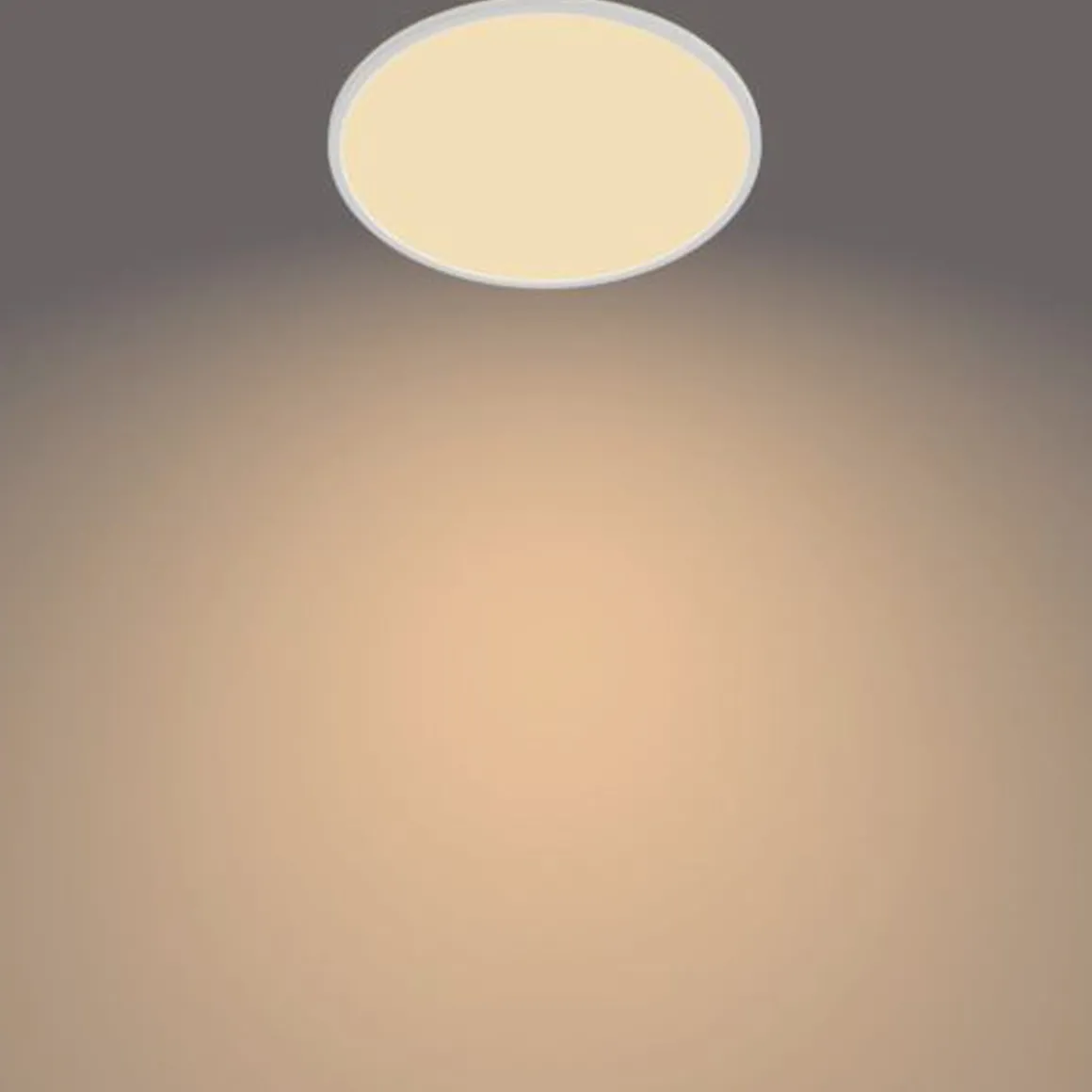 Philips superslim taklampe 43 cm 22W 2700 Kelvin 3-step dim