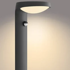 Philips Tyla pullert 1,2W 3000 Kelvin IP44 solcelledrevet med dag/natt og bevegelses sensor