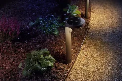 Philips Tyla pullert 1,2W 3000 Kelvin IP44 solcelledrevet med dag/natt og bevegelses sensor