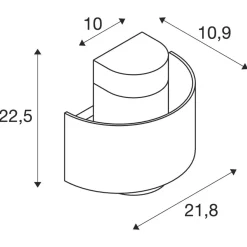 Photoni vegglampe utendørs IP65