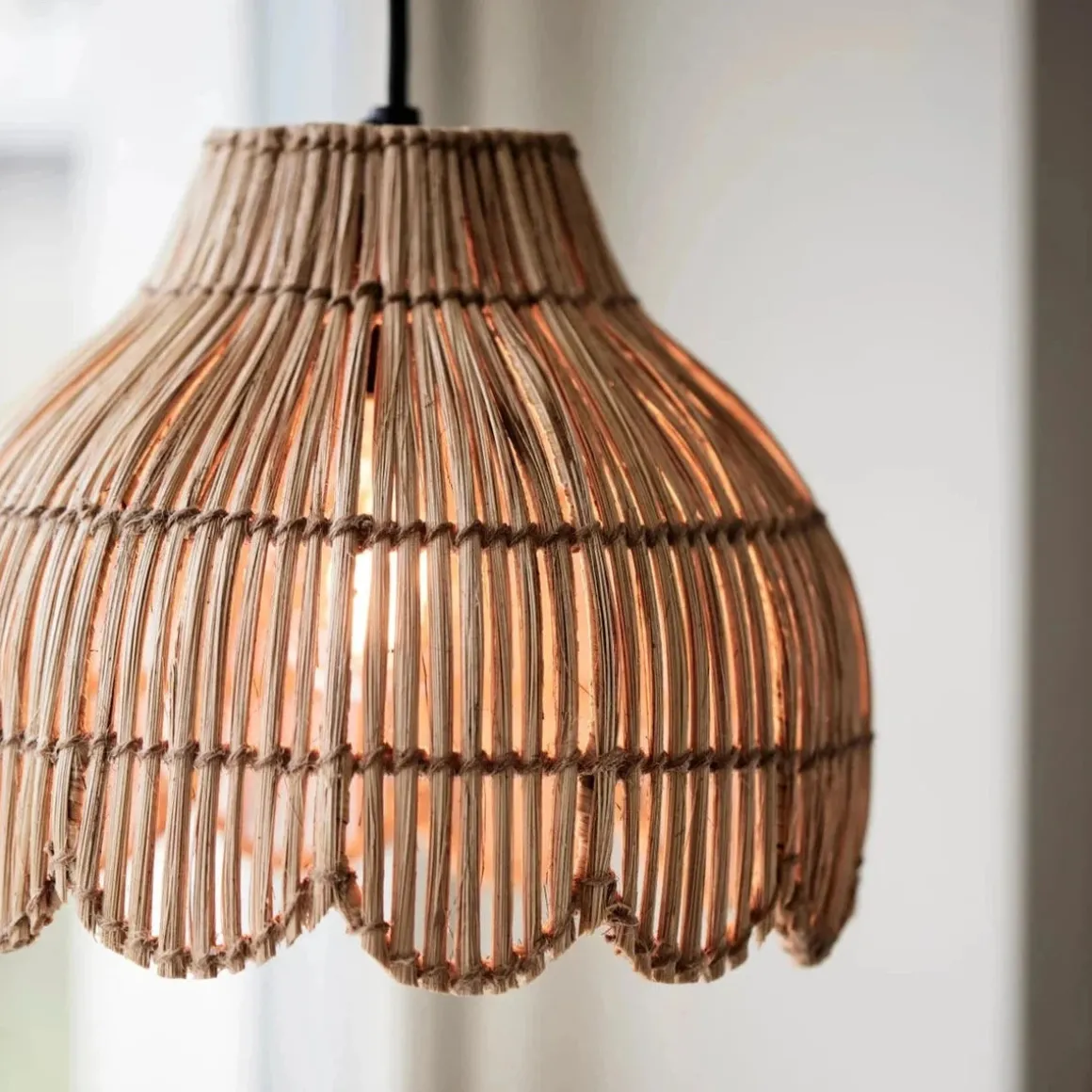 Pia takpendel 24 cm - Natur