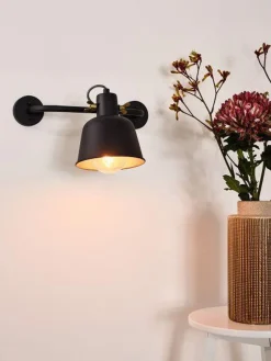 Pia vegglampe - Svart