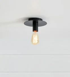 Piatto taklampe - Svart - Svart