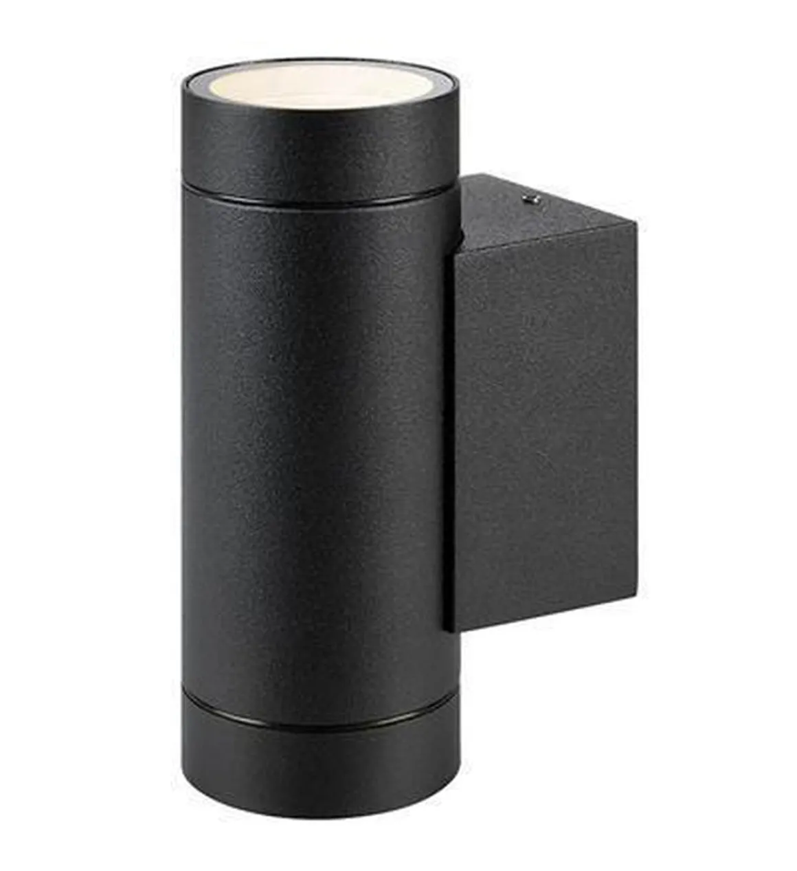 Pipe vegglampe utendørs opp/ned IP44 - Svart - Svart
