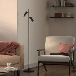 Pipeline gulvlampe dobbel