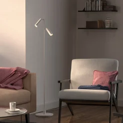 Pipeline gulvlampe dobbel