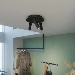 Pipeline rund taklampe 3-lys