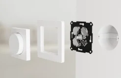 Plejd WRT-01 EH trådløs vri passer med polarhvit ramme Elko