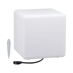 Plug & Shine Cube 30x30 cm 6,5W 3000 Kelvin IP67 - Med jordspyd