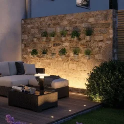 Plug & Shine innfelt lysstang 8W 3000 Kelvin IP67