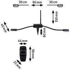 Plug & Shine Kontroller - Med fjernkontroll