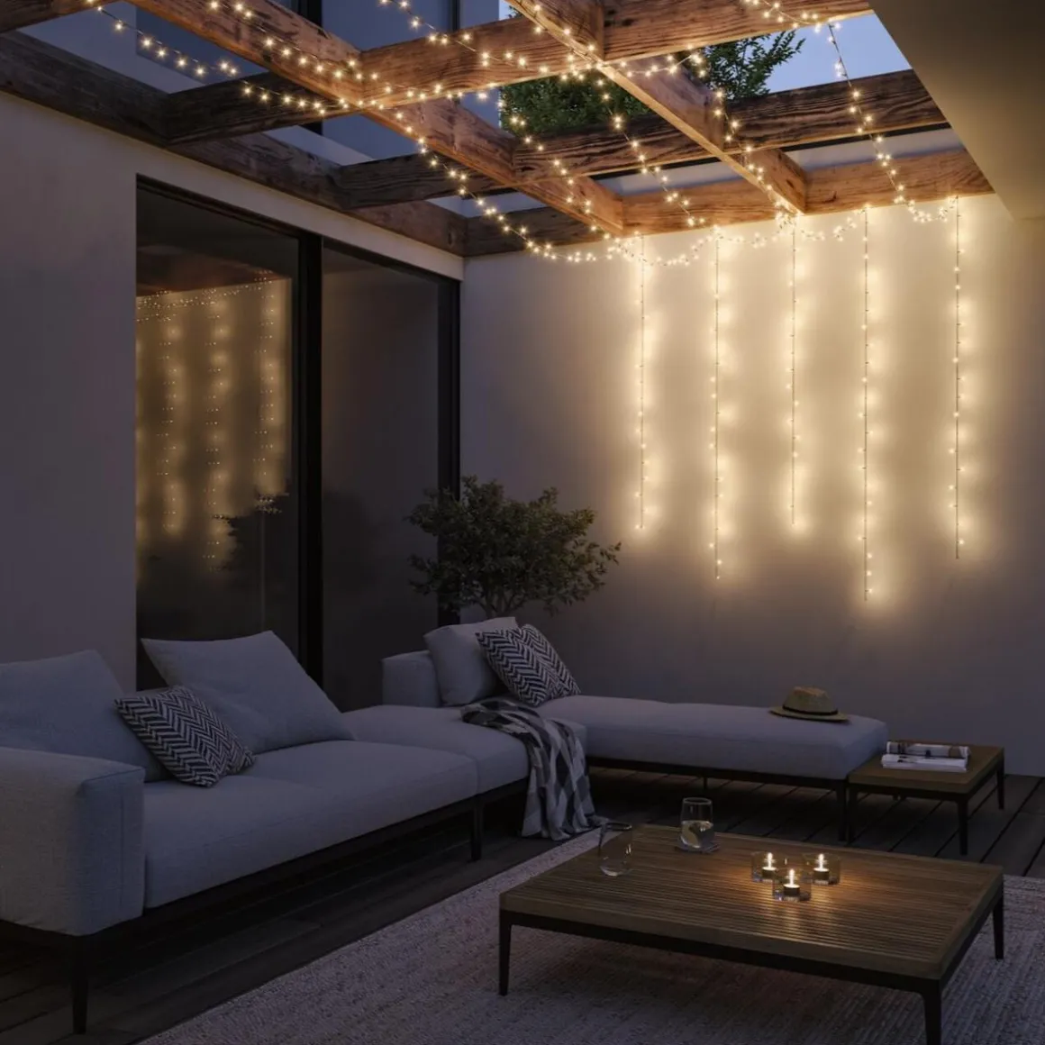 Plug & Shine Yuna lyslenke 3000 Kelvin 7,4 meter IP44 1,3 Watt