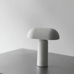 Porta bordlampe - Grå