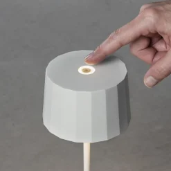 Positano bordlampe oppladbar utendørs IP54 - Hvit