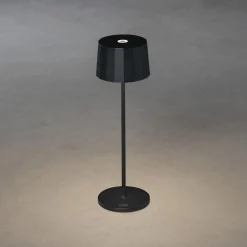 Positano bordlampe oppladbar utendørs IP54 - Svart