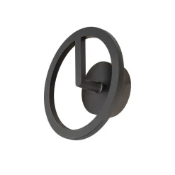 Q-ring 27 cm vegglampe utendørs 10W 3000 kelvin IP65 - dimbar