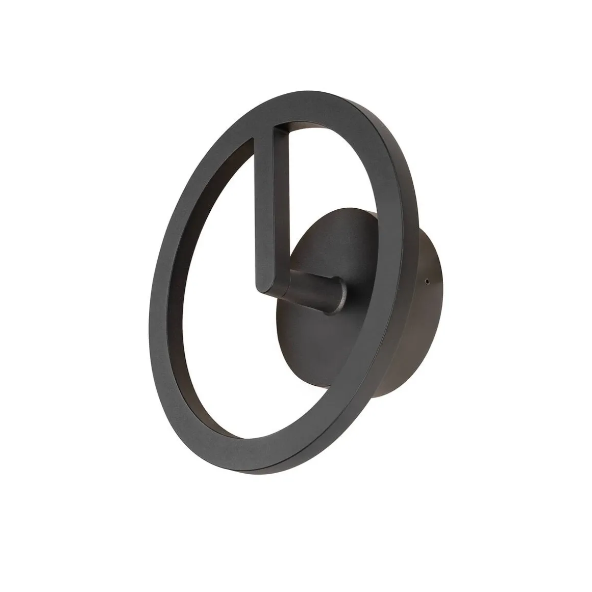 Q-ring 27 cm vegglampe utendørs 10W 3000 kelvin IP65 - dimbar