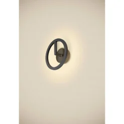 Q-ring 27 cm vegglampe utendørs 10W 3000 kelvin IP65 - dimbar