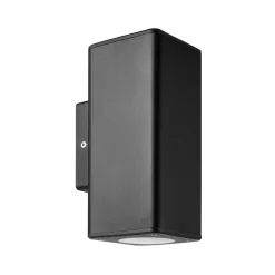 Quadro K2 vegglampe utendørs opp/ned IP54 - Grafitt grå