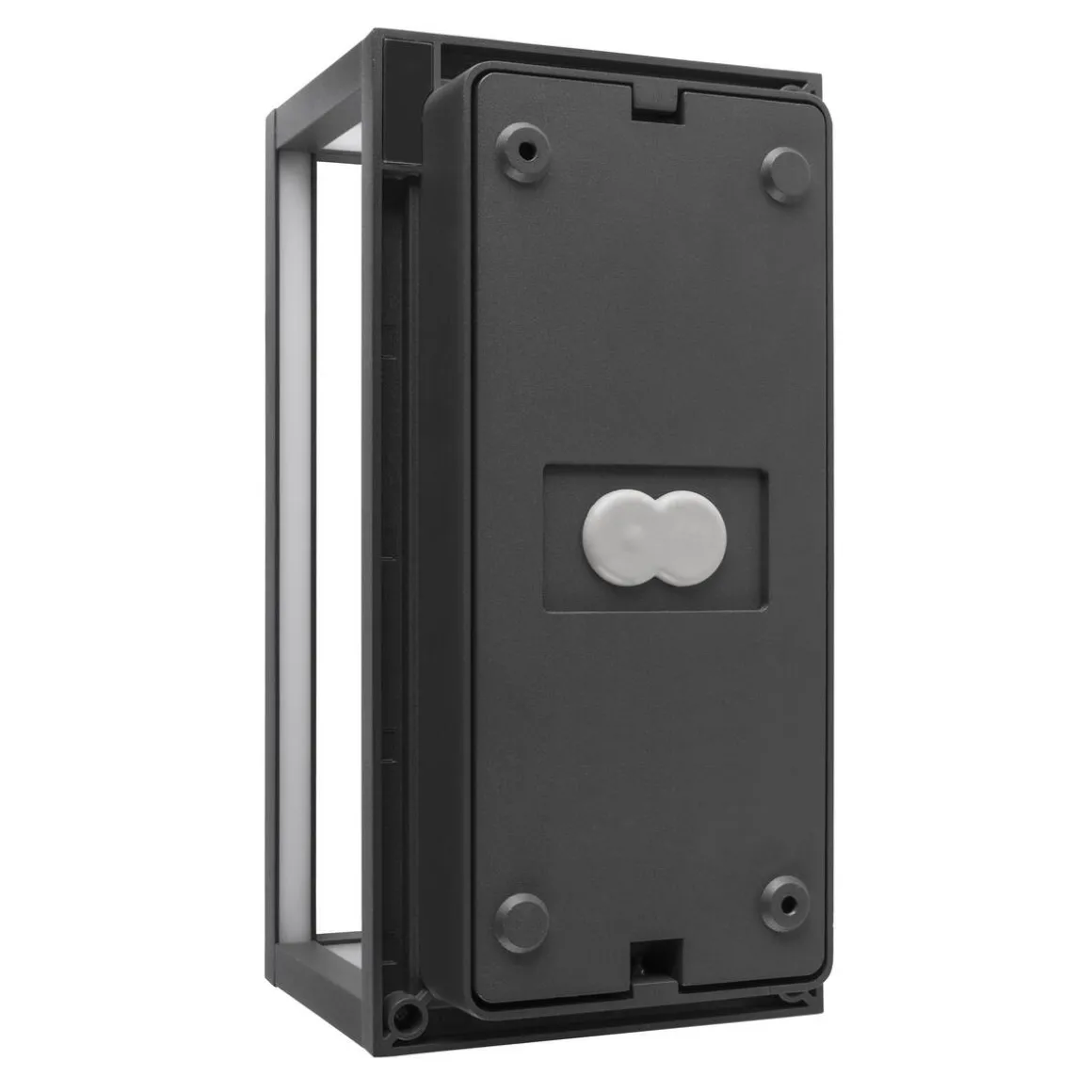 Quadrulo vegglampe utendørs 7,4W 3000 Kelvin IP55