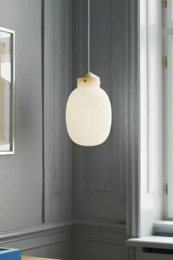 Raito takpendel 22 oval - Opal hvit