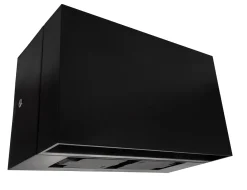 Rapido K1 vegglampe utendørs ned med stikkontakt 7W LED 3000K - Svart