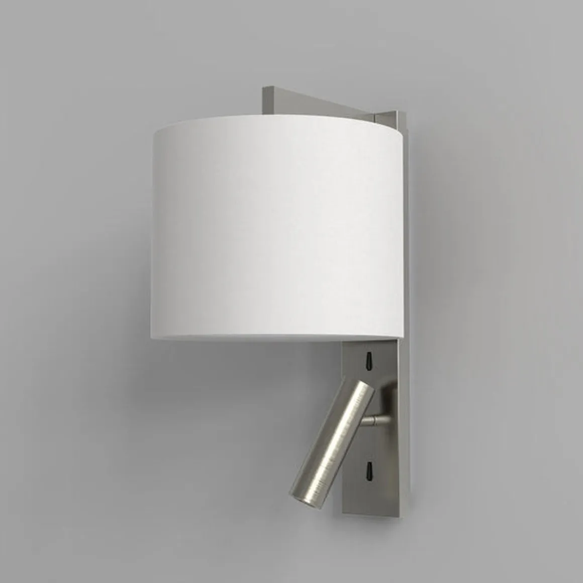 Ravello LED Reader vegglampe rund skjerm